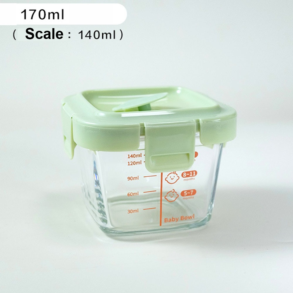 Baby Food Jars Glass - Elegante contenitore in vetro da 170