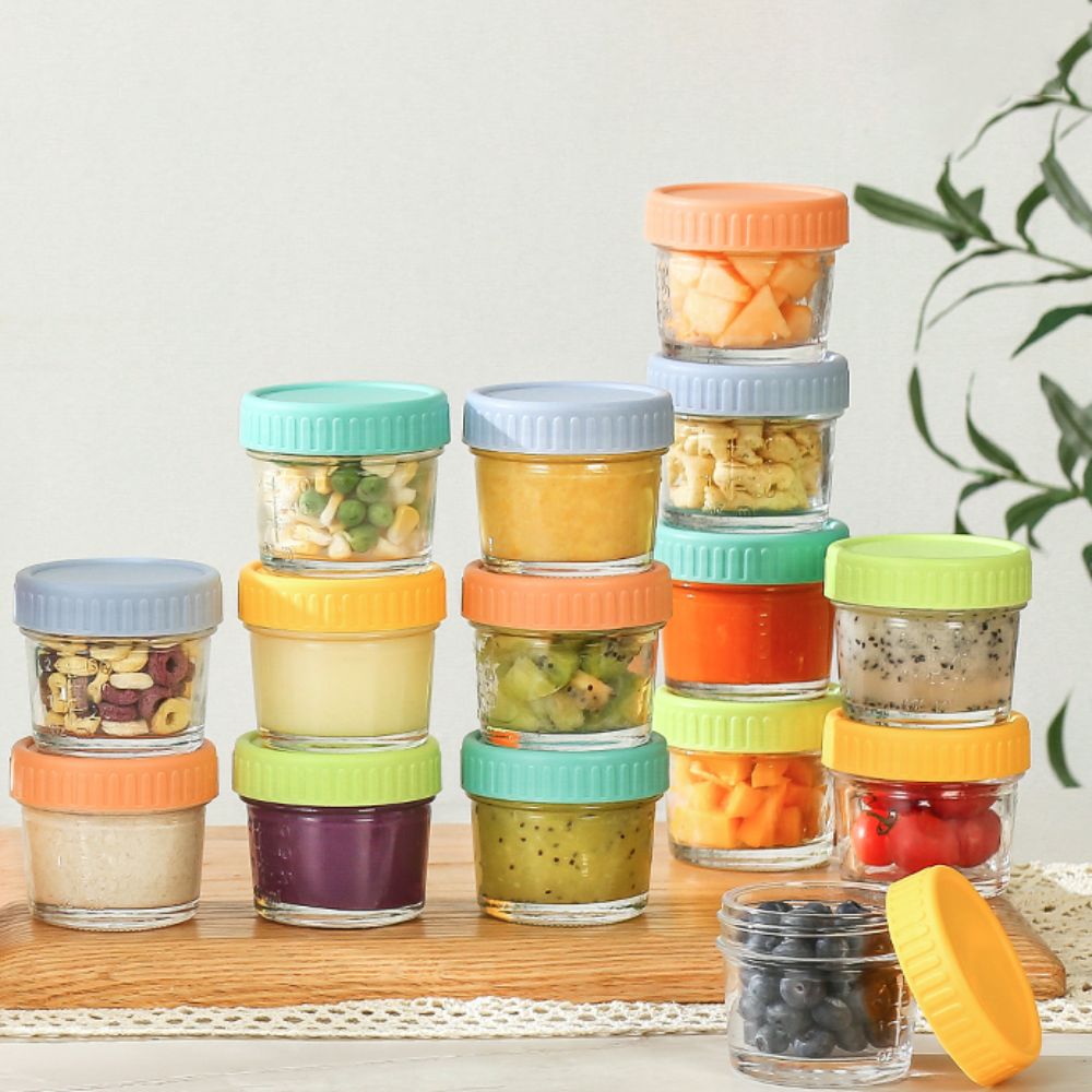 Baby Food Jars Glass - Barattolo di vetro per alimenti per