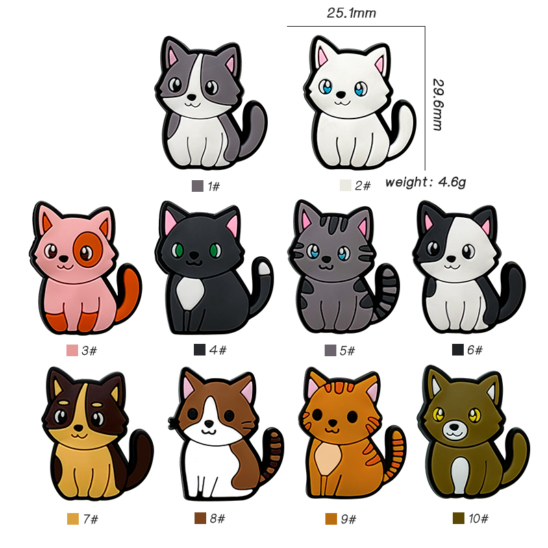 Baby Food Kitten - 10 pz Del Bambino Del Silicone