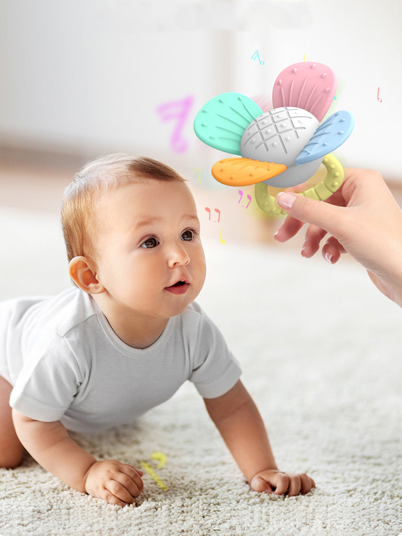 Baby Food Toy - Massaggiagengive per neonati in silicone alimentare