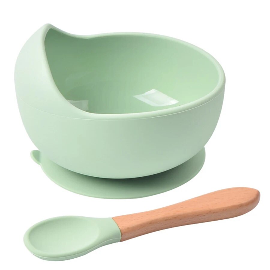 Baby Food Tray - Ciotola per alimentazione in silicone a