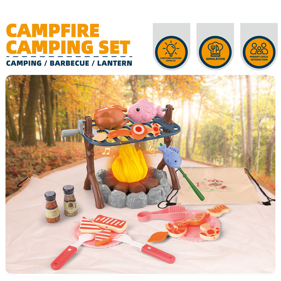 Baby Food Toy - Set Tenda da Campeggio per Bambini,