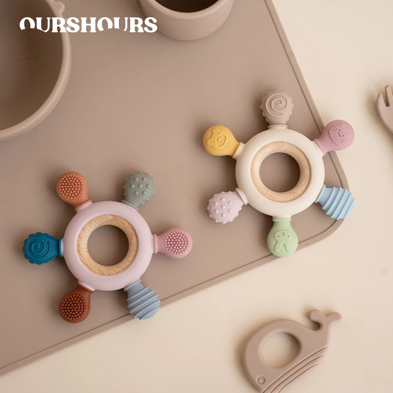 Baby Food Year Old - 1 pz Massaggiagengive in Silicone Alimentare