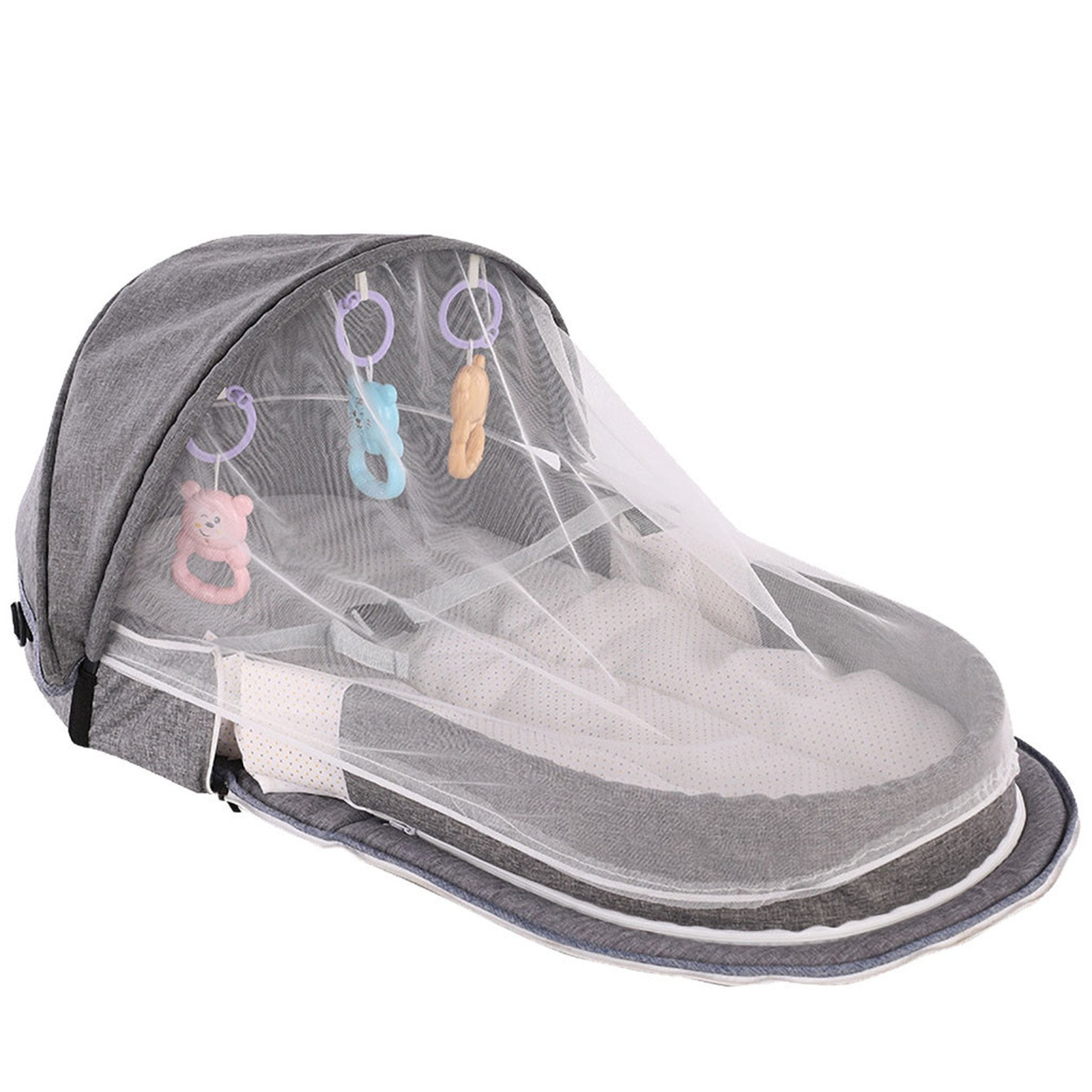 Baby Food Nestum - Lettino pieghevole culla portatile con rete
