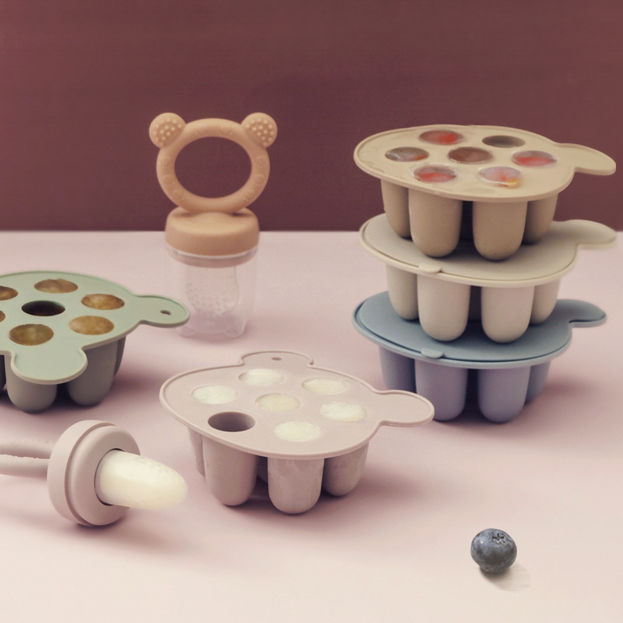 Baby Food Ideas - Stampo in silicone per ghiaccioli e