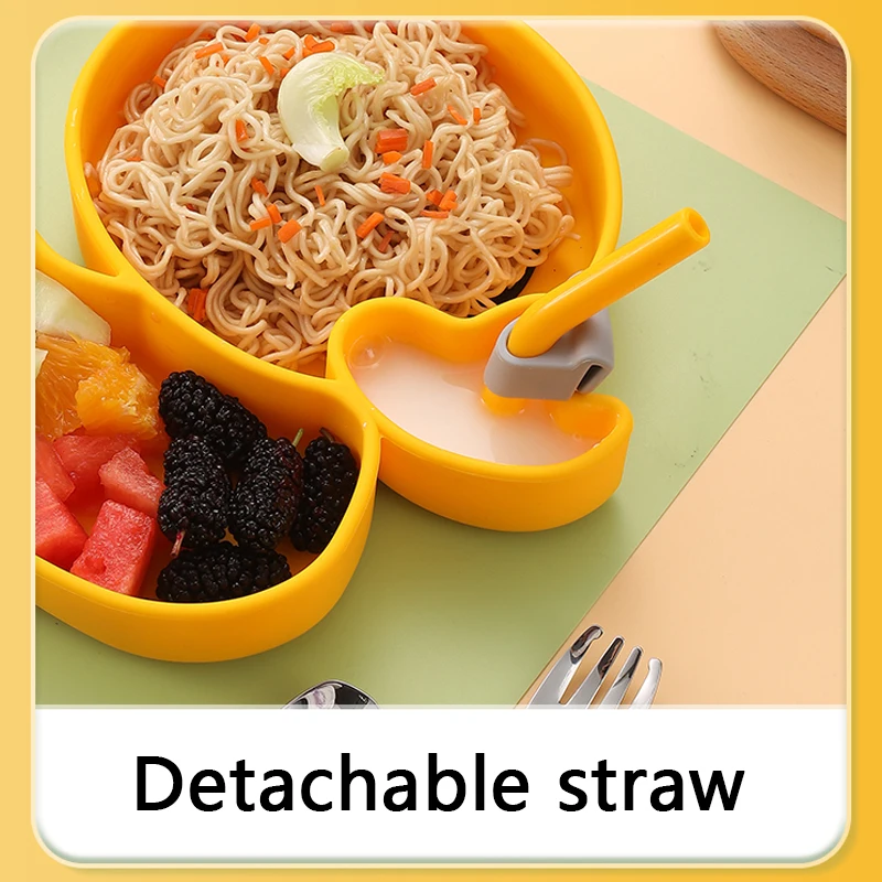 Silicone Suction Bowl - Piatto per bambini in silicone senza