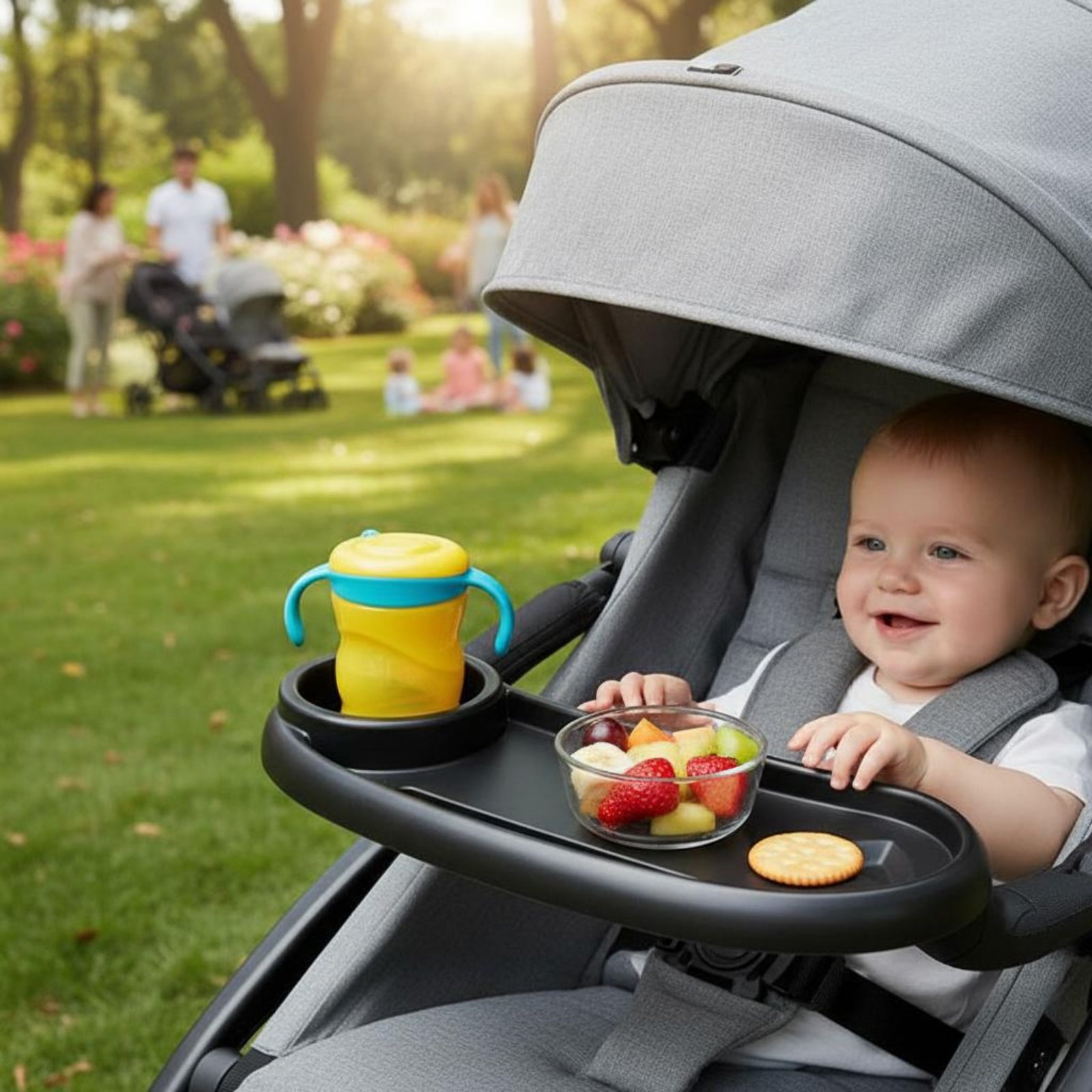 Vassoio porta cibo per passegg - Baby Food Tray recensione e prezzo