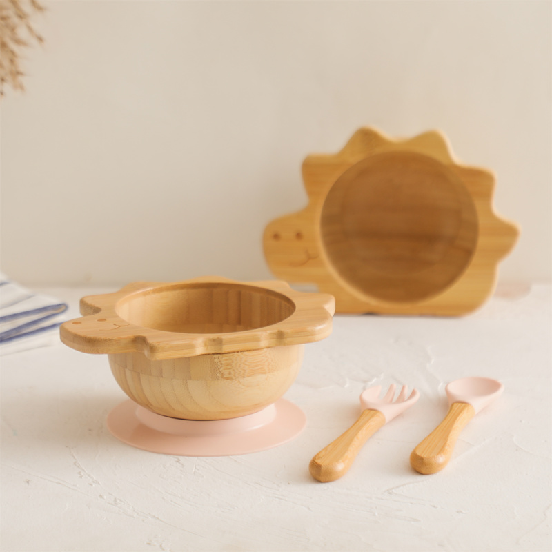 Set di stoviglie in legno per  - Silicone Suction Bowl recensione e prezzo