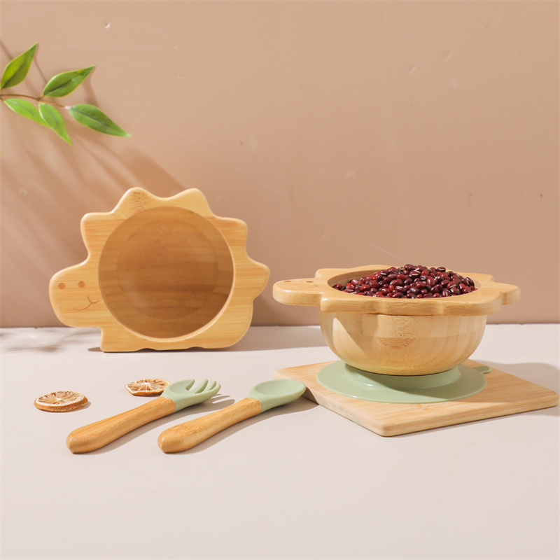 Set di stoviglie in legno per  - Silicone Suction Bowl recensione e prezzo