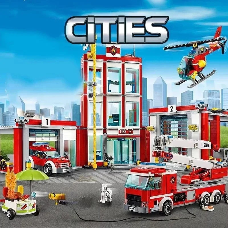 City Fire Station Elicottero C - Lego Set City recensione e prezzo