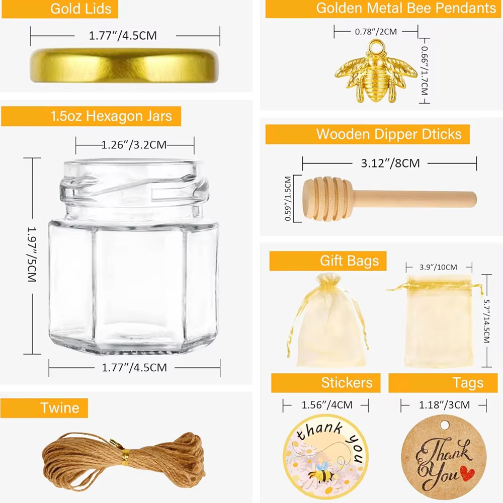 Piccolo barattolo di miele, mi - Baby Food Jars Glass recensione e prezzo
