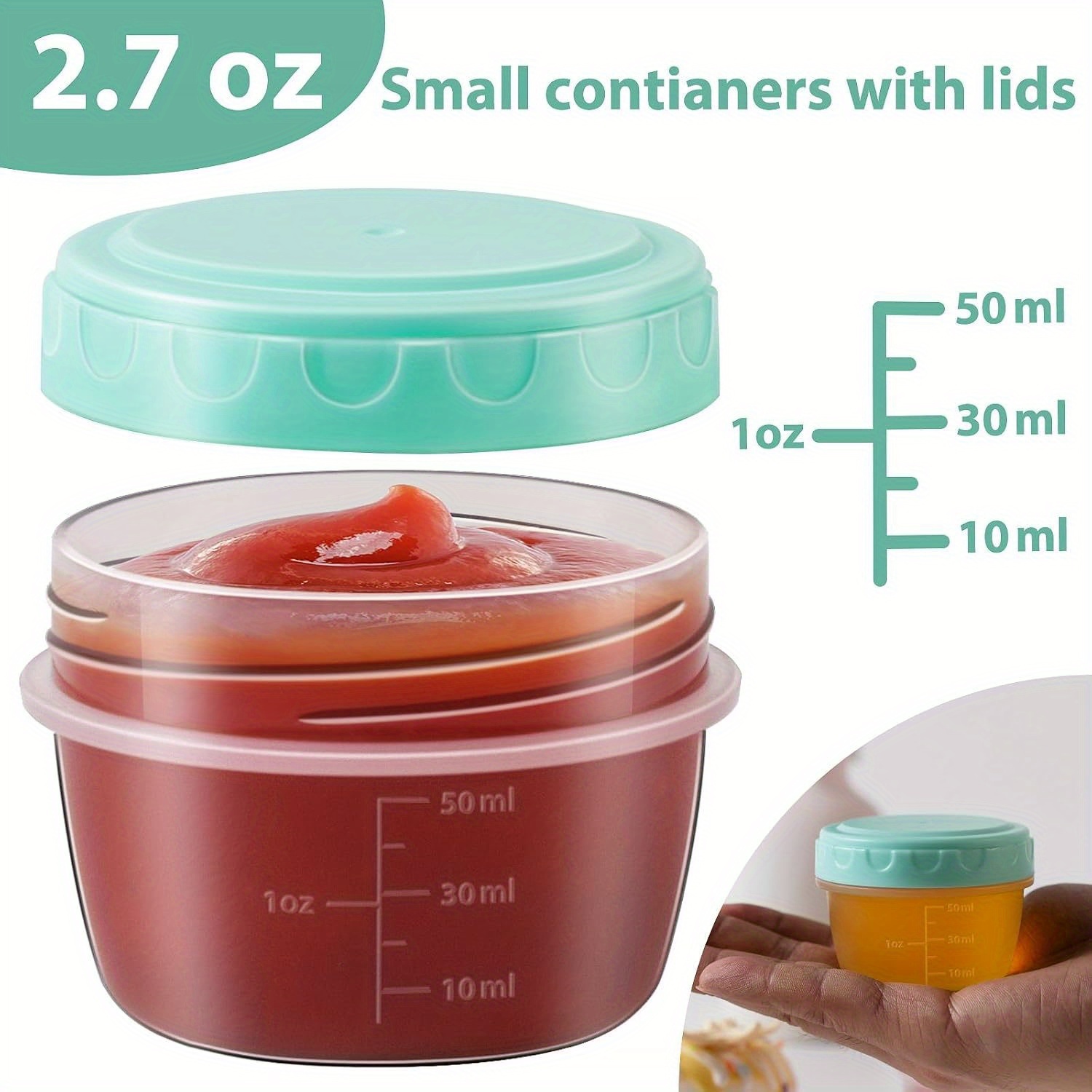 Confezione da 1-6 contenitori  - Baby Food Jars Glass recensione e prezzo