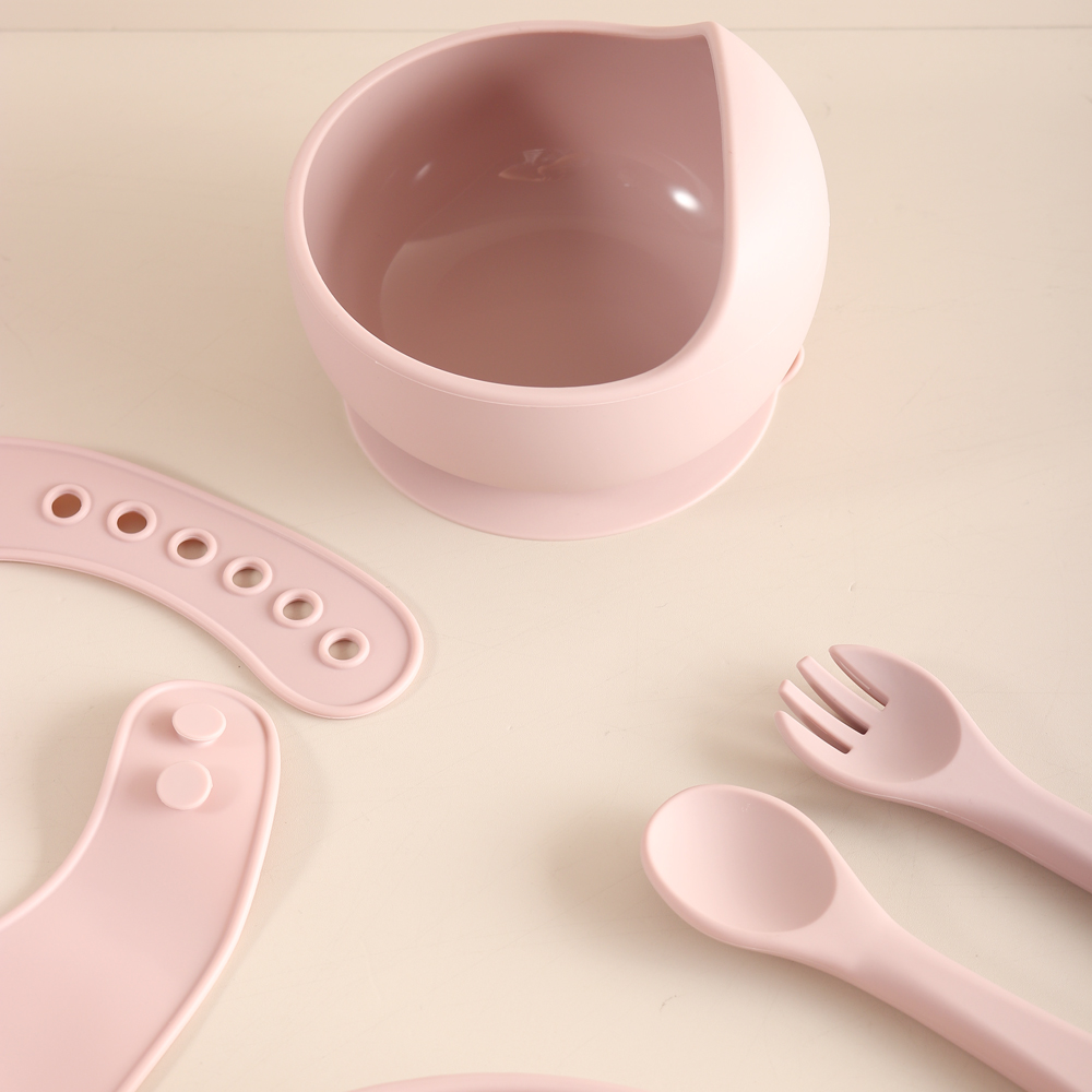 Set di 5 posate per bambini a  - Silicone Suction Bowl recensione e prezzo