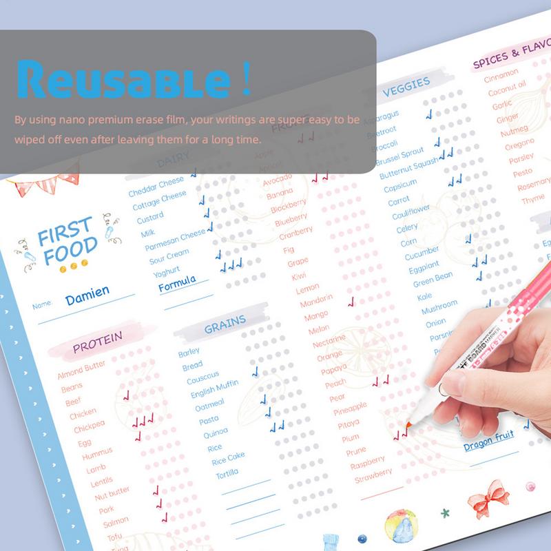 Lista di controllo dei primi a - Baby Food Journal recensione e prezzo