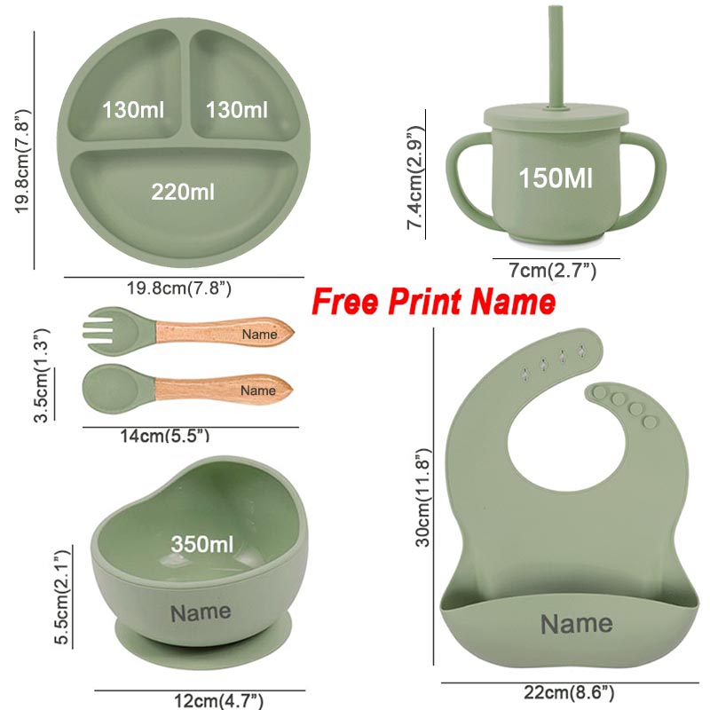 6 pezzi set di alimentazione p - Silicone Suction Bowl recensione e prezzo