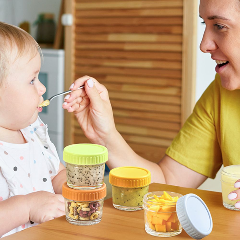 Set di 6 Barattoli in Vetro Mu - Baby Food Jars Glass recensione e prezzo