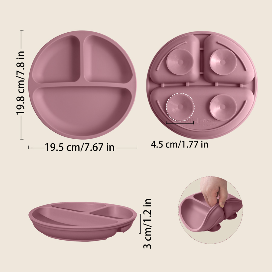 1PCS Del Bambino Ventosa Piatt - Silicone Suction Bowl recensione e prezzo