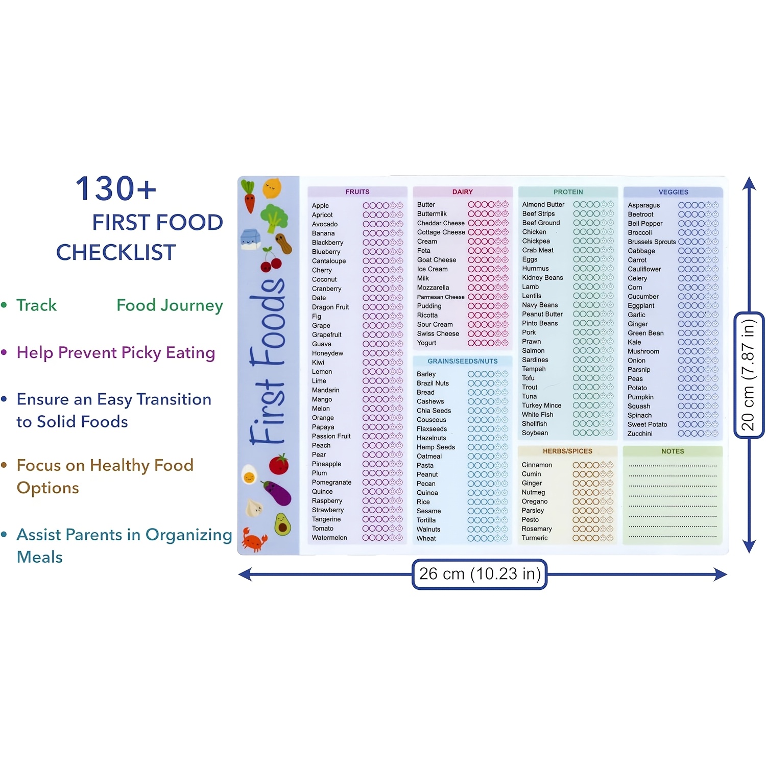 Tracker per i Primi Alimenti d - Baby Food Journal recensione e prezzo