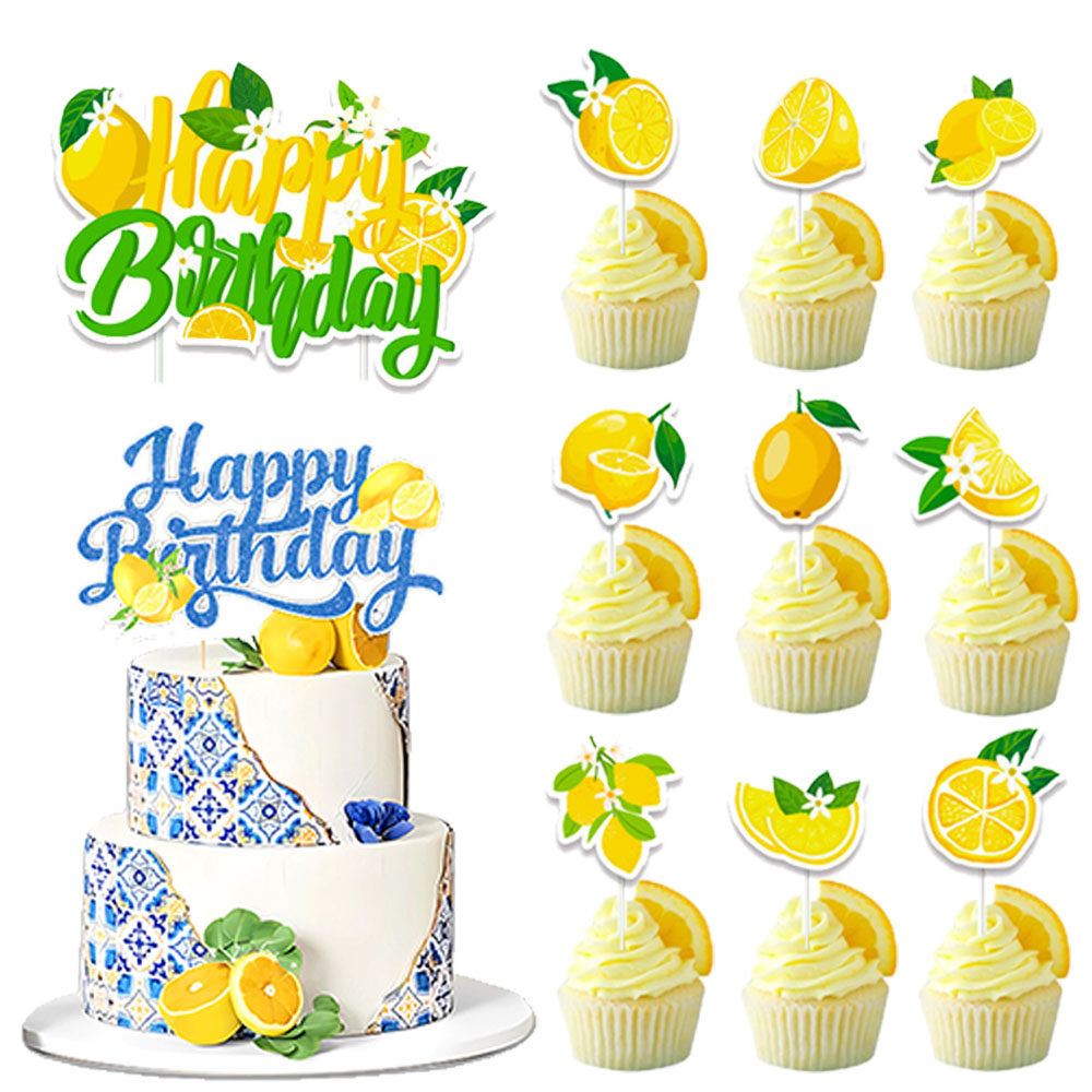 Toppers per cupcake al limone  - Baby Food Ideas recensione e prezzo