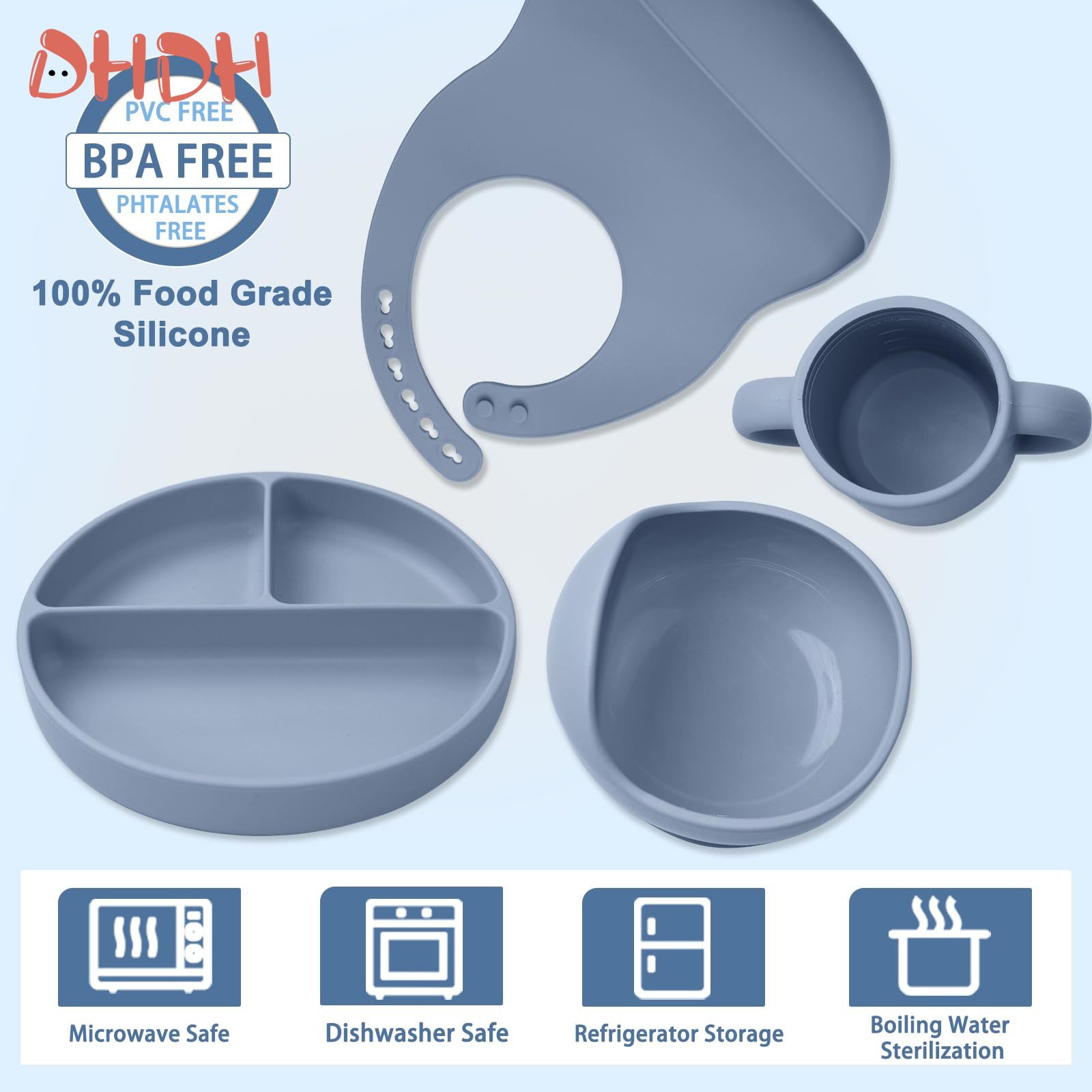 Set per l'alimentazione del ba - Silicone Suction Bowl recensione e prezzo