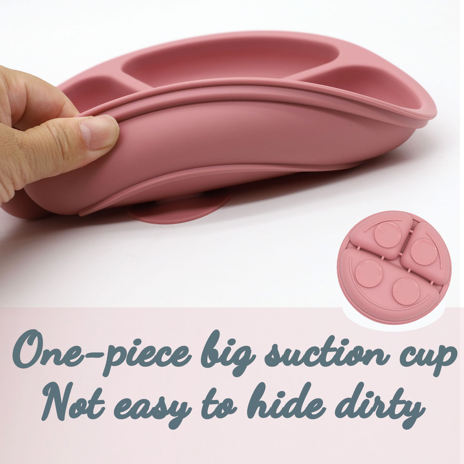 Piatto diviso in silicone alim - Silicone Suction Bowl recensione e prezzo