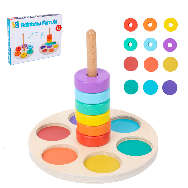 Giocattolo impilabile arcobale - Baby Food Nestum recensione e prezzo